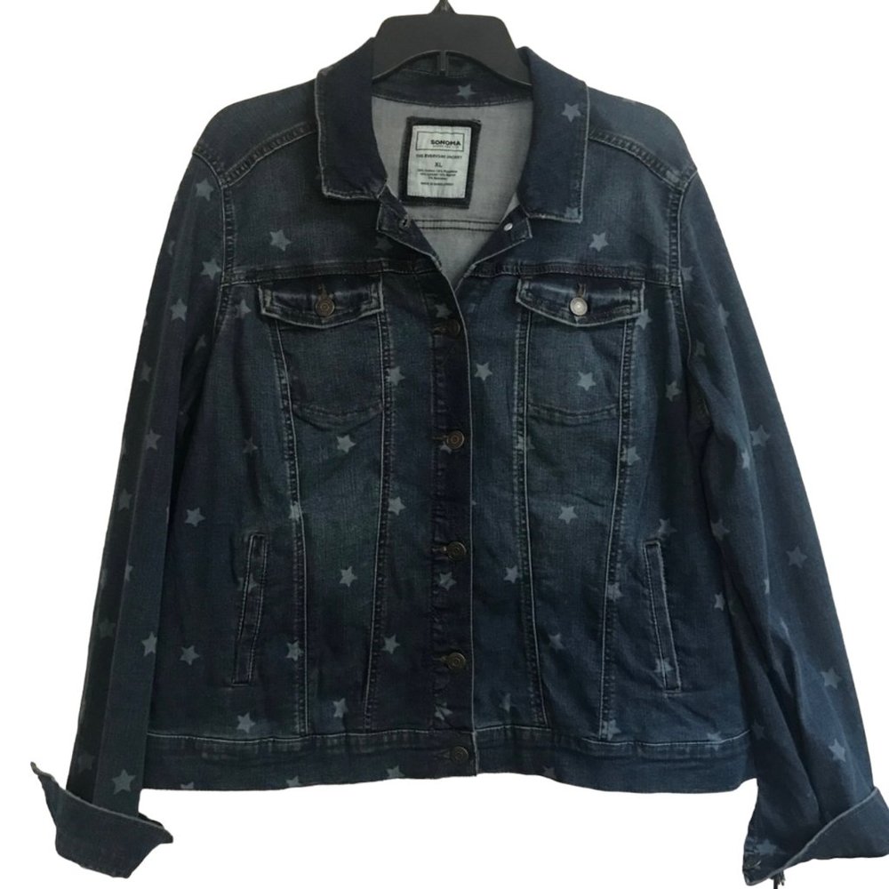 Jean Jacket Womens Sonoma XL